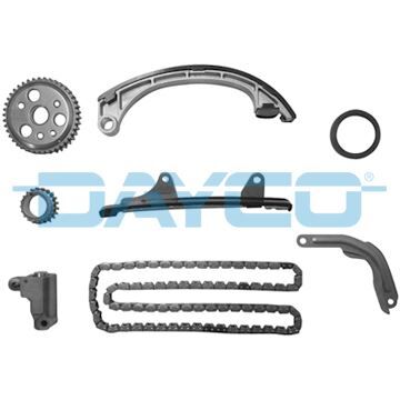 DAYCO KTC1006 EKSANTRİK ZİNCİR SETİ TOYOTA YARIS 1.0L 1SZ-FE SCP10 fransız üretim araçlar için 03-05