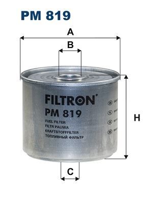 FILTRON PM819 YAKIT FİLTRESİ DİZEL BOXER 1.9-2.5-EXPERT-J9-JUMPER-DUCATO-ESCORT-TRANSİT-TRAFIC-JETTA-PASSAT-TRANS