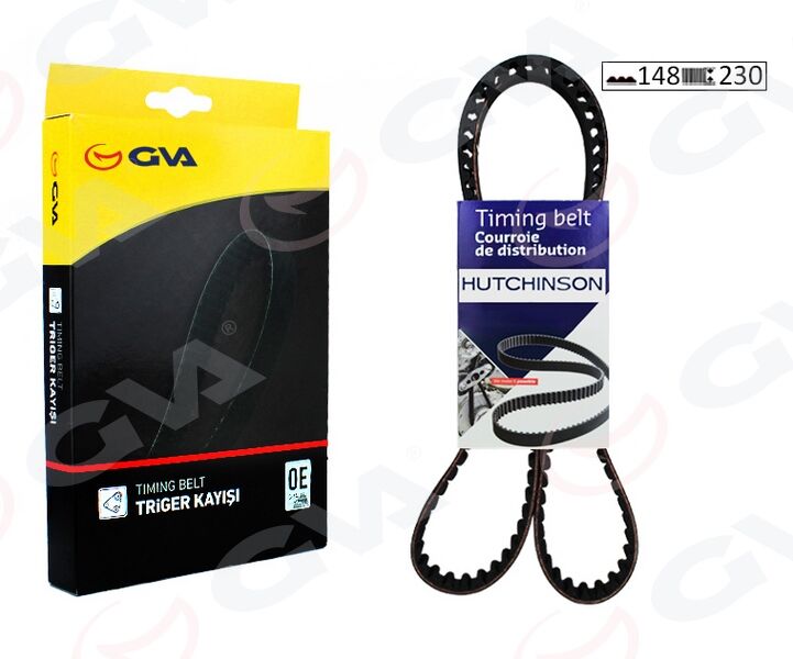 GVA 58148230-1 TRİGER KAYIŞI 148x230 RENAULT LGN 2.0 140 HP 95-01 -SAFR II