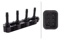 HELLA 5DA358000871 ATEŞLEME BOBİNİ ASTRA G 1.4 16V-1.6 16V 98-05 -CORSA C 1.4 00 > MERIVA 1.6 16V 03 > VECTRA B 1.6 16V