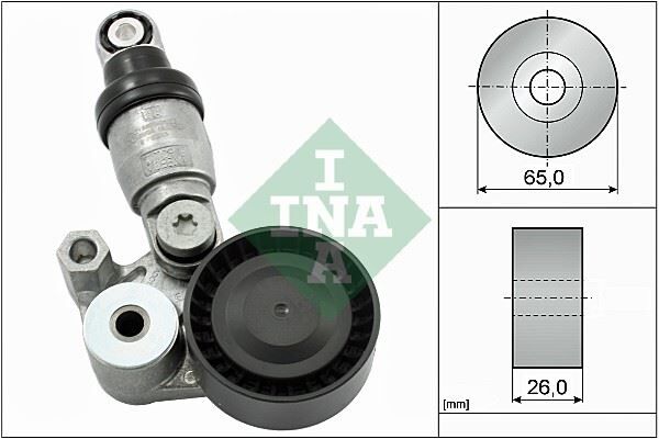 INA 533012910 ALTERNATÖR KAYIŞI OTOMATİK GERGİ RULMANI KOMPLE MAZDA 3 1.5L P5 BM BN kasa SKYACTIV 14-19