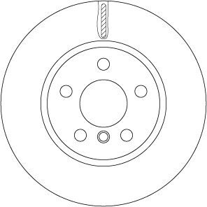 TRW DF6757 FREN DISKI ON BMW F45 F46 F48 F39 . MINI F54 F55 F56 F57 F60
