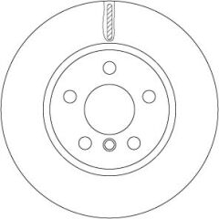 TRW DF6757 FREN DISKI ON BMW F45 F46 F48 F39 . MINI F54 F55 F56 F57 F60