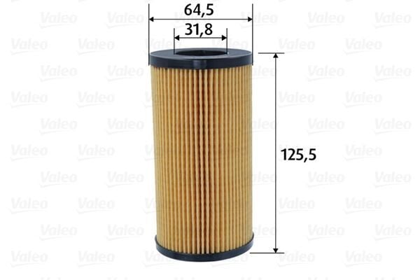 VALEO 586594 YAĞ FİLTRESİ VOLVO C30- 11-13 -V40 12 > S40 10 > V50 10 > S60 10 > V60 10 > XC60 09 > C70 10 > V70