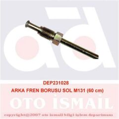 DEPAR 1028 ARKA FREN BORUSU SOL M131 DKŞ 60 cm