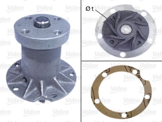 VALEO 506100 DEVIRDAIM POMPASI MERCEDES M110 M115 OM615 OM616 OM617 W114 W115 W116 W123