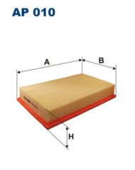 FILTRON FILT AP 010 124-201 HAVA FILTRESI