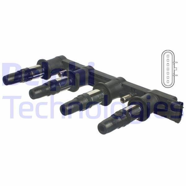 DELPHI CE01841-12B1A ATEŞLEME BOBİNİ INSIGNIA A-ASTRA J-CORSA E-ZAFIRA-MOKKA-AVEO-CRUZE 1.6 A16XER-A16LET-B16LES-A18XER