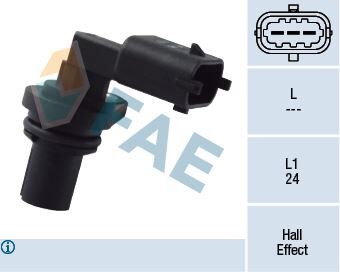 FAE 79337 EKSANTRİK DEVİR SENSÖRÜ ASTRA H-VECTRA C-ZAFIRA B 1.6-1.8-2.2 A16XER-Z16XER-Z18XER-Z22YH