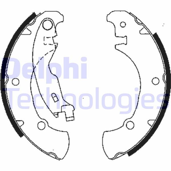 ARKA PABUÇ BALATA BRAVO BRAVA 1.2 1.6 1.8 1.9JTD 95-01 MAREA 1.4 1.6 1.8 1.9JTD 96-02