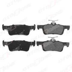 ARKA FREN BALATASI P308 II 1.2 VTİ-1.2 THP-1.6 HDİ-2.0 HDİ 13> FREN DİSKİ ÇAPI 249mm İÇİN 14MM