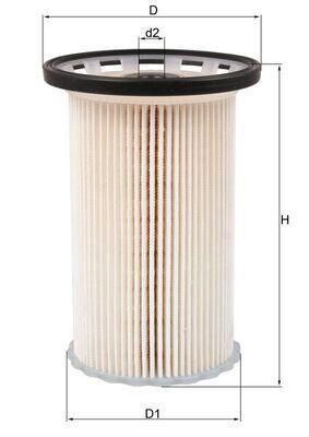 MAHLE KX342 YAKIT FİLTRESİ PASSAT 05 > SHARAN 10 > TIGUAN 07 > AUDI Q3 11 > SEAT ALHAMBRA 11 > 2.0 TDİ