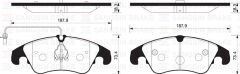 SANGSIN SP2145 ÖN BALATA FİŞLİ AUDI A4-A5-A6-A7-Q5 2008 >