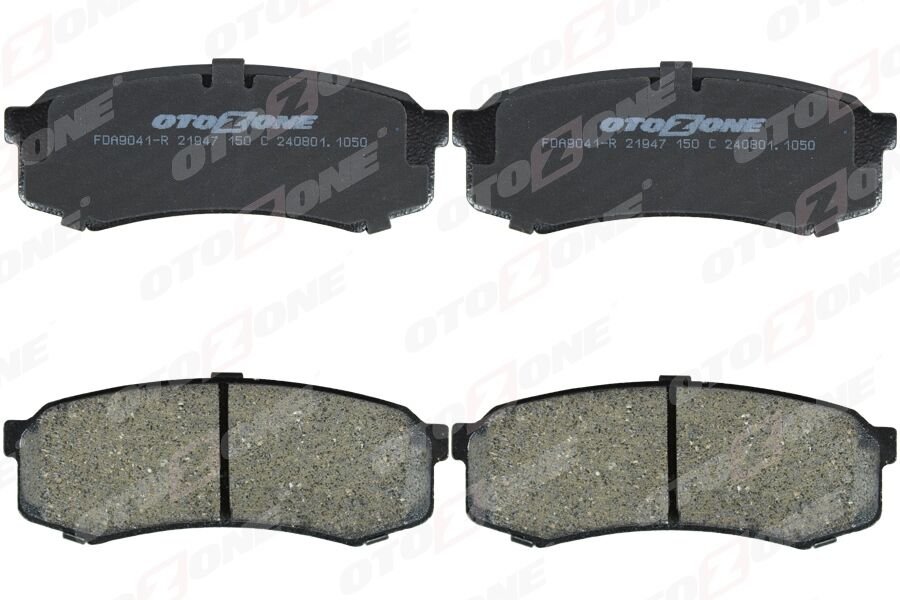 OTOZONE FDA9041-R ARKA FREN BALATA MITSUBISHI PAJERO 3.2L V98W DI-D 07-> / TOYOTA LAND CRUISER 4.2L 1HZ HZJ80 90-97 / LAND CRUISER PRADO 3.0L 1KD-FTV 1KZ-TE KZJ90 KDJ120 D-4D 96-09