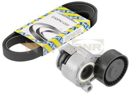 SNR KA85511 ALTERNATÖR GERGİ KİTİ KÜTÜKLÜ RENAULT CLIO II 98>05 KANGOO 01> MEGANE II 02>08 MODUS 04> 1.4 16V-1 .6 16V-1.5dCi 5PK1200