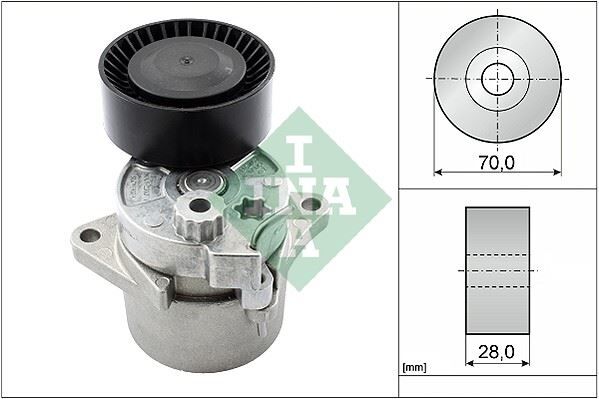 INA 533001710 KAYIS GERGI RULMANI MERCEDES W202 W203 W204 W210 W211 W220 W463 W638 W639 B901>B906 KUTUKLU