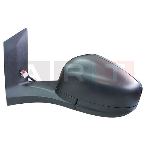 ART M003.3402 DIŞ DİKİZ AYNASI SOL ELEKTRİKLİ-ISITMALI FORD COURIER 14 > SIYAH KAPAK