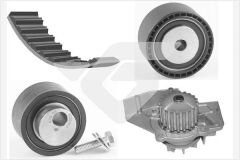 HUTCHINSON KH72WP31 DEVİRDAİMLİ EKSANTRİK GERGİ KİTİ 140x254 PEUGEOT P206-306-PARTNER-EXPERT-BERLINGO-JUMPY-SCUDO 1.9D 98- DW8 T