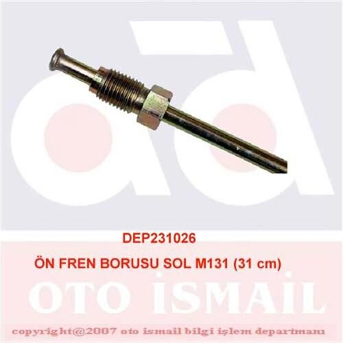 DEPAR 1026 ÖN FREN BORUSU SOL M131 31 cm