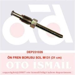 DEPAR 1026 ÖN FREN BORUSU SOL M131 31 cm