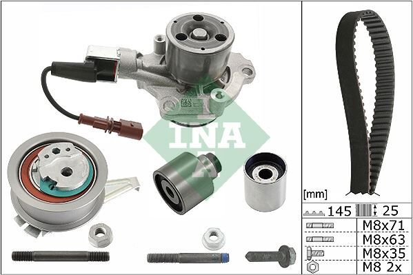 INA 530065030 DEVİRDAİMLİ TRİGER SETİ SOKETLİ GOLF7-A3-LEON-PASSAT-TİGUAN 1.6-2.0TDİ13> CLHA/B-DCXA-CRLB CUVC-CRKA-CRKB