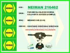 NEIMAN 216462 FAR SINYAL SILECEK KORNA KOLU ORTA GOVDESI KOMPLE MEGANE II HB 02-09