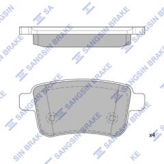 SANGSIN SP4158 FREN BALATASI ARKA MERCEDES CITAN W415 12> . RENAULT KANGOO II 09>