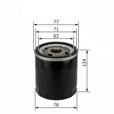 SARDES SO849 YAĞ FİLTRESİ FORD ESCORT/FOCUS/MONDEO/MAZDA 1.25-1.4-1.6 BENZİN UZUN TİP ESKİ MODEL
