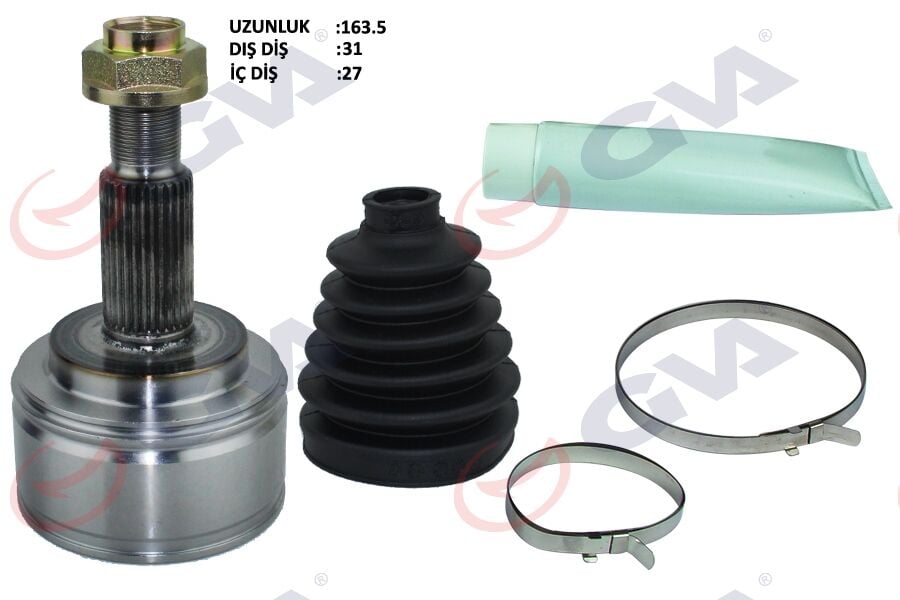 GVA 4419030K AKS KAFASI DIŞ ÖN MASTER 3-MOVANO II 2.3 DCİ 6 VİTES 10- 31x27x70 164mm