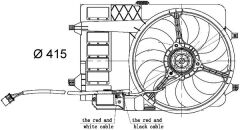 MAHLE CFF30000S RADYATOR FANI KOMPLE MINI R50 R52 R53