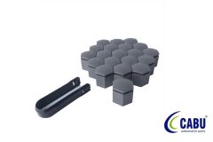 BİJON KAPAĞI KÖMÜR METALİK 22X27mm ASTRA F-G-H. CORSA B-C-D. VECTRA A-B.ZAFIRA B.OMEGA B 20 ADET 220644