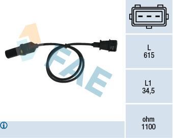 FAE 79005 KRANK MİL SENSÖRÜ KABLOSU PALIO-PUNTO-ALBEA 1.2