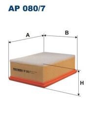 FILTRON AP080.7 HAVA FİLTRESİ P206 1.4İ-1.6 16V-2.0 HDİ 98 > XSARA 2.0 HDİ 99> SÜNGERLİ