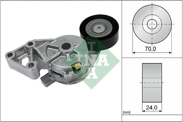 INA 534013230 ALTERNATÖR GERGİ RULMANI KÜTÜKLÜ TRANSPORTER T5-GOLF4-BORA-SHARAN 1.9 TDI AXB-AUY-ALH