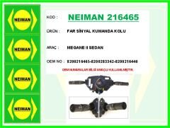 NEIMAN 216465 FAR SİNYAL KUMANDA KOLU MEGANE II SEDAN