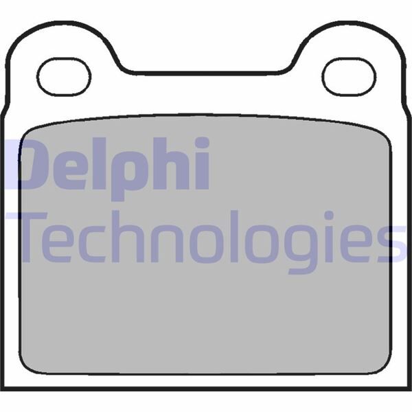 DELPHI LP18 FREN BALATASI ARKA MERCEDES W114 W115 W116 W126 W123 W463