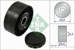 INA 532046810 ALTERNATÖR GERGİ RULMANI VW CRAFTER-MULTIVAN V-T5-TIGUAN 2.0 TDİ 2010 > A4-A5-A6-Q5 2.0 TDİ 70x28
