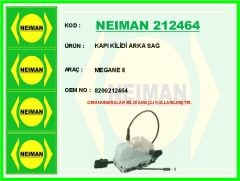 NEIMAN 212464 KAPI KİLİDİ ARKA SAĞ MEGANE II