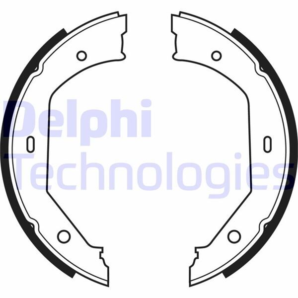 DELPHI LS1857 FREN BALATASI ARKA PARK FRENI BMW E81 F87 E46 E90 E91 E92 F30 F80 F36 F82 F83 E39 E84