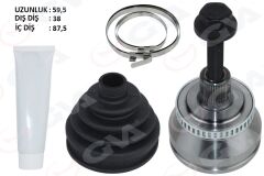 GVA 4475268K AKS KAFASI DIŞ A4 1.8 T-2.0 TDİ 00-08 BLB-BRE-BFB-BEX 1.8 T-2.0 TDİ