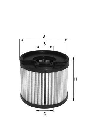 YAKIT FİLTRESİ PARTNER-BERLINGO-C5-JUMPY-XSARA-SCUDO-P206-P307-P406-P607-P806-EXPERT 2.0HDI