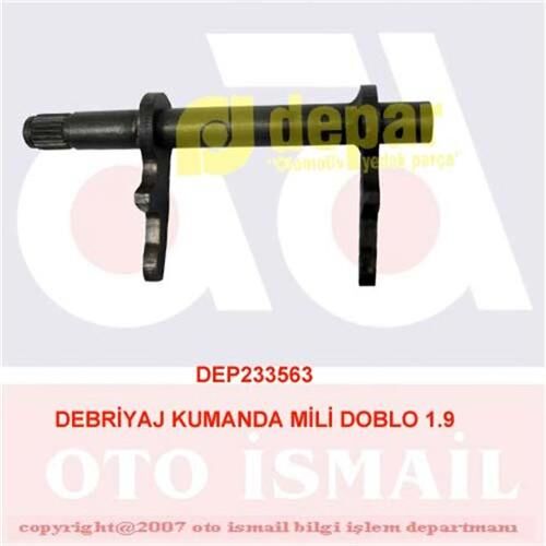 DEPAR 3560 DEBRİYAJ ÇATALI PALIO-ALBEA-DOBLO-FIORINO-LINEA-GRANDE PUNTO-PUNTO EVO-MAREA-BRAVO 1.3 MTJ