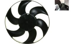 MAHLE CFF306000S FAN MOTORU PERVANE CITROEN XANTIA-XSARA PEUGEOT P306 220W-320mm