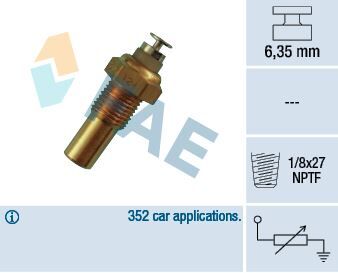 FAE 32230 HARARET MÜŞÜRÜ 120 C ASTRA F-G CORSA A-B FRONTERA B C12NZ-C14NZ-C16NZ-C20NE-X14XE 91-01