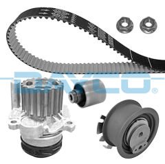 DAYCO KTBWP2961 DEVİRDAİMLİ TRİGER SETİ 120x300 T5-CADDY-PASSAT-JETTA-GOLF-POLO-A3-LEON 1.4-1.9TDI BJB-AXB-AMF-BLS
