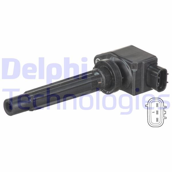 DELPHI GN10439-12B1 ATEŞLEME BOBİNİ SUZUKI GRAND VITARA 2.0L J20A JB420 5 kapı 06-15 / 2.7L H27A V6 JB627 07->