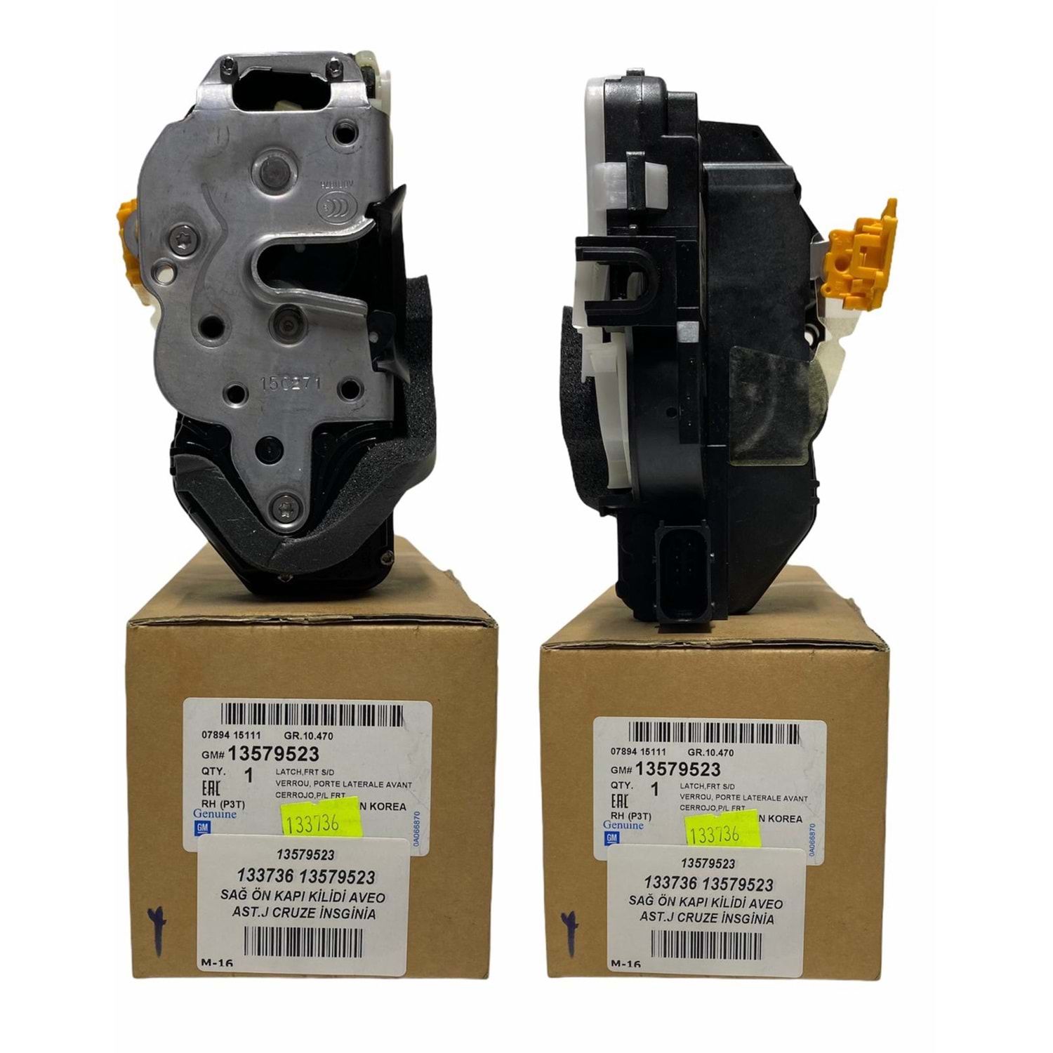 OE-OPEL 13579523 ASTRA J INSIGNIA A MOKKA ZAFIRA C CRUZE KAPI KILIDI ÖN SAG TANIM GP