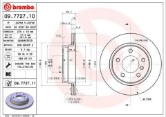 BREMBO 09772711 FREN DISKI ARKA BMW E36 E46