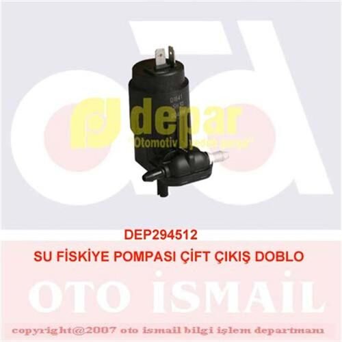 DEPAR 4512 SU FİSKİYE POMPASI ÇİFT ÇIKIŞ DOBLO