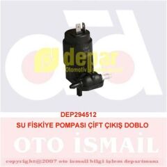 DEPAR 4512 SU FİSKİYE POMPASI ÇİFT ÇIKIŞ DOBLO